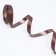Polypropylene tape "Matte" for decor and gifts, brown, 2 cm x 50 m