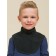 Children's scarf, one size size, black color