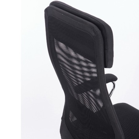 Office armchair Brabix "Flight ex-540", chrome, fabric, mesh, black-8