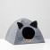 Animal House from felt "Eared tent", 38 x 28 x 38 cm