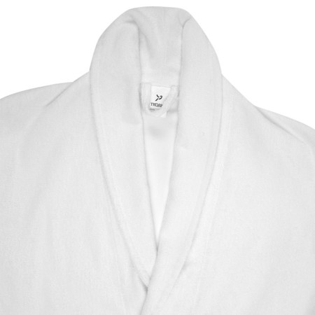 Terry robe Essential, size l, white color-4