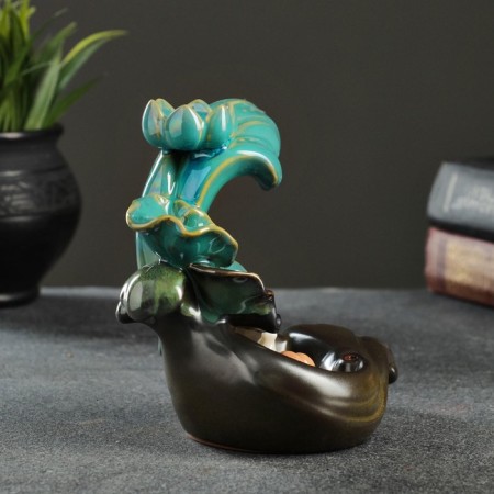 A set of incense on the stand "Wave" 14x13x10cm-6