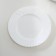 A set of dining plates Luminarc Cadix, D = 25 cm, glass ceramic, 6 pcs, white color