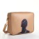 Women's bag over the shoulder Textura, small size, beige color