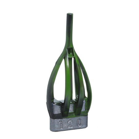 Boat-feeder plastic X-Feeder Pl Camo Tverskaya M, Kamo color, 120 g, 40 ml-1