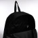 School backpack on lightning, 1 external pocket, gray/black color