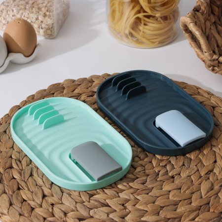 Steacle for dishes and kitchen utensils, color mix-5