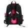 School backpack 38 x 30 x 16 cm, ergonomic back, Stavia "Martian cat", black