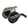 Culti-plate coil, metal plastic, switch 3 modes, black color, 106