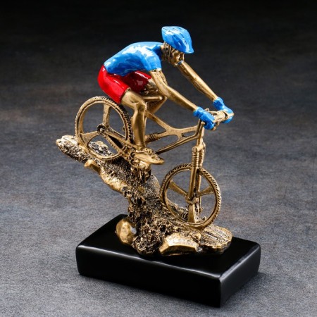 Stele "cycling" 23x9x16cm