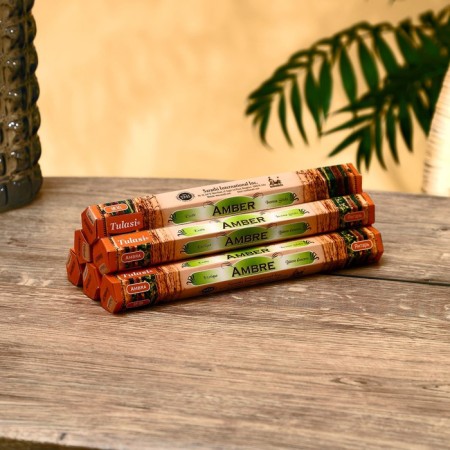 Incense "tulasi" 20 fragrances of amber-1