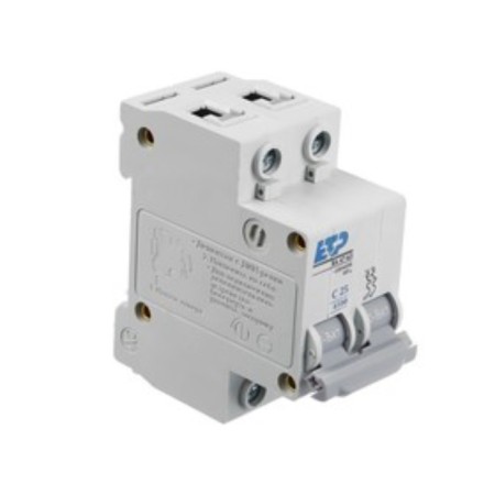 Aircraft switch VA 47-63, 2P 25A (C) 4.5KA ETP-1