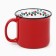 New Year's ceramic "garland" mug, 450 ml, white color