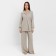 Комплект женский (рубашка, брюки, топ) KAFTAN "Base" р. 44, серый
