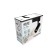Lamp track Gauss cylinder, 1x8W LED, 4000K, 750LM, black color