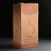 Glass decanter "Bagira", 1 l, 15 × 10 × 32 cm, pearly color