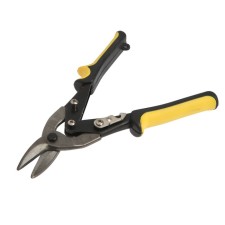 Scissors for metal tundra, 2k handles, left cut, 250 mm