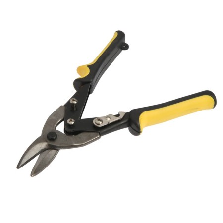 Scissors for metal tundra, 2k handles, left cut, 250 mm