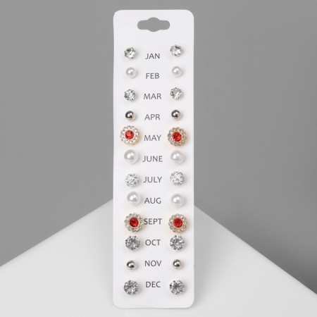 Pusets 12 pairs Onear, strict style, color mix-1
