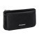 Purse with lightning, black color