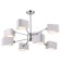 Freya Fr5040PL-08CH Brianne, 790x790x450 mm, E14, 8x40W, chromium color