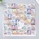 Scrapbooking paper bilateral "travel" density 180 g 30.5x32 cm