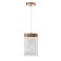 Bayerlux lamp "Kseno" LED 6W gold 16x3x26-130 cm