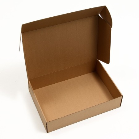 Boxing box, brown, 36.5 x 25.5 x 9 cm-1