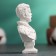 Bust "Tsar Ivan V" White, 4x2x7cm