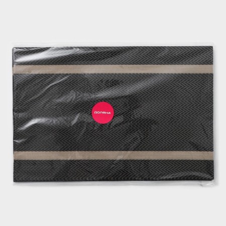 Serving napkin on the table "Rona", 45 × 30 cm, brown color-5