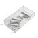 Presentation stand, two departments 20.3 × 10.2 × 3.8 cm, 2 mm outplass (in a protective film)