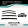 Defly window deflectors for Mitsubishi L200 (KA/KB), 2006-2016