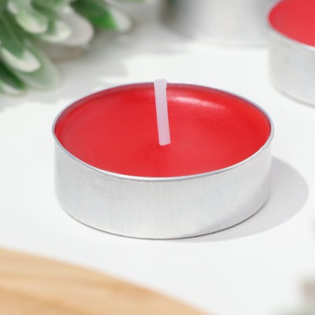 A set of tea candles 100 pcs, cherry-2