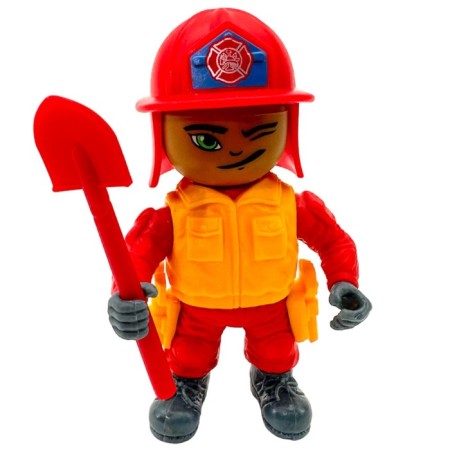 FUNKY TOYS figure "Firefighters, 8 cm, mix-11