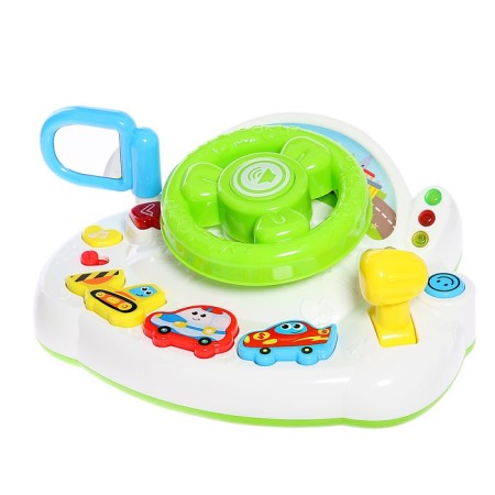Musical steering wheel, sound, light, mobile elements-6
