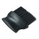 Brush for cleaning the passenger compartment of 12.5 × 12 cm, black