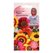 Семена цветов Хризантема "Радуга", 0,5 г