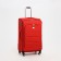 Big suitcase 28 ", lightning department, code castle, 4 wheels, outer pocket, red color