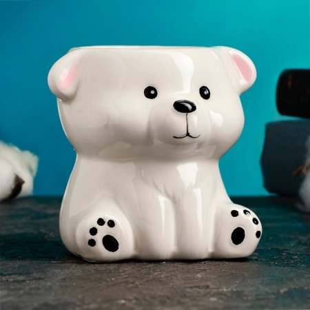Kashpo "Bear Umka" 7.5 x 7.5 x 7.5 cm-1