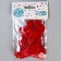 Skewers "Heart", in the set 50 pieces, the color is red