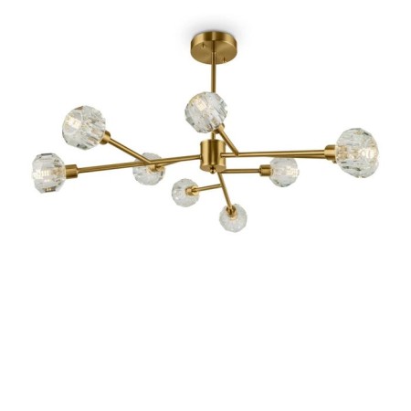 Grace chandelier, 9x40W G9, bronze color-1
