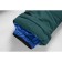 Ski pants for a girl, height 128 cm, dark green color