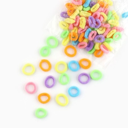 Hair gum, set, 100 pieces, 1 cm, princesses-3