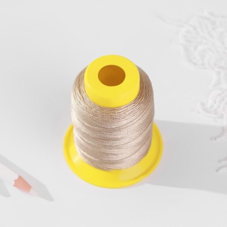 Shoe threads, 500D/3, 183 m, gray-beige color-2