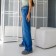 Women's jeans, dark blue color, size 34 (40)