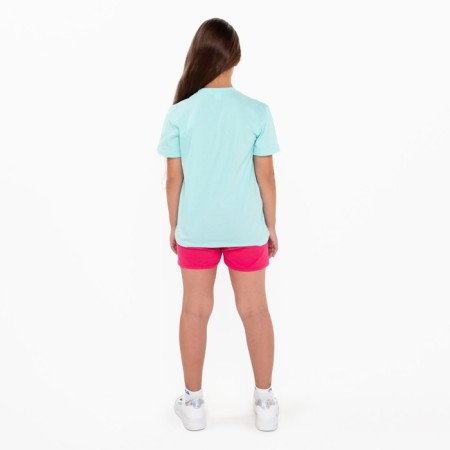 T -shirt for nursery, mint color, height 110 cm-3