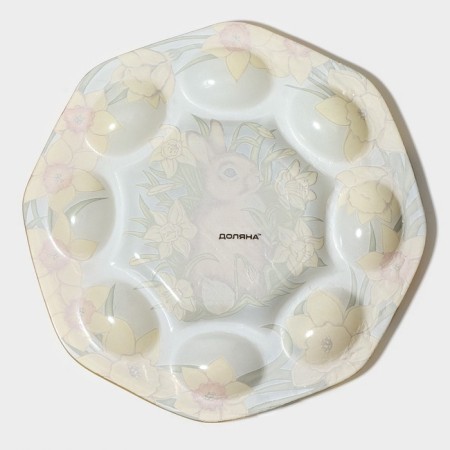 Glass stand for the eggs of the share "Rabbit in colors", 8 cells, 22 × 22 cm-6