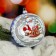 New Year's ball "Morozko" 9.5 cm mix