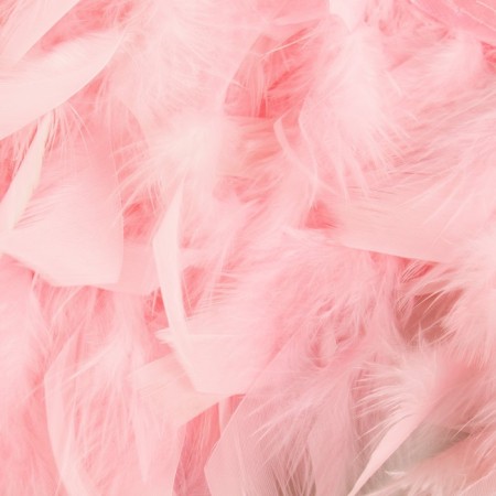 Tesma with feathers turkey, 13-17 cm, 5 ± 0.5 m, pink color-3