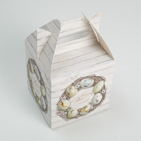 Confectionery box, packaging "Easter", 14 x 14 x 14 cm-2